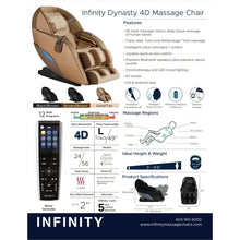 Load image into Gallery viewer, Infinity Dynasty 4d | Dynasty Massage | Best Body Massage Chair