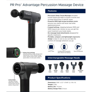 Infinity PR Pro Advantage Percussion Massage Device