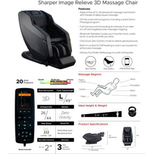 Load image into Gallery viewer, Sharper Image Relieve 3D Massage Chair - Best Body Massage Chair